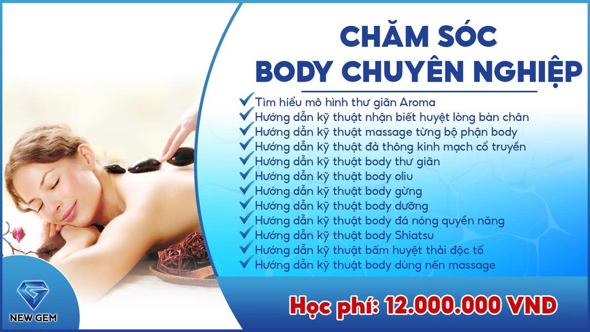 Khóa học Chăm sóc body 13