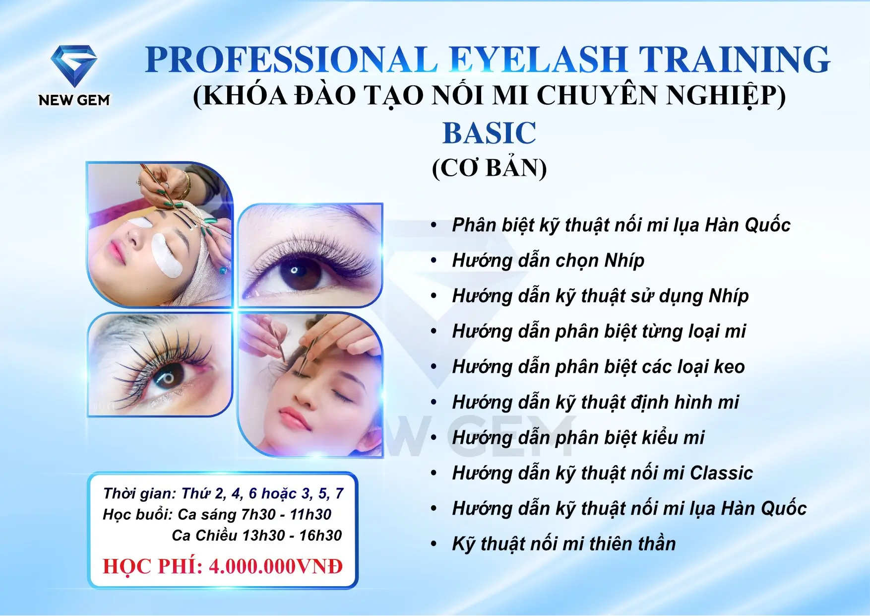 Khóa học Nối Mi Chuyên Nghiệp 1 Khóa học Nối Mi Chuyên Nghiệp 1