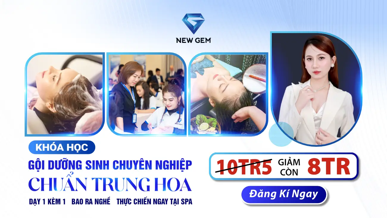 Khóa học Gội Đầu Dưỡng Sinh 1 Khóa học Gội Đầu Dưỡng Sinh 1