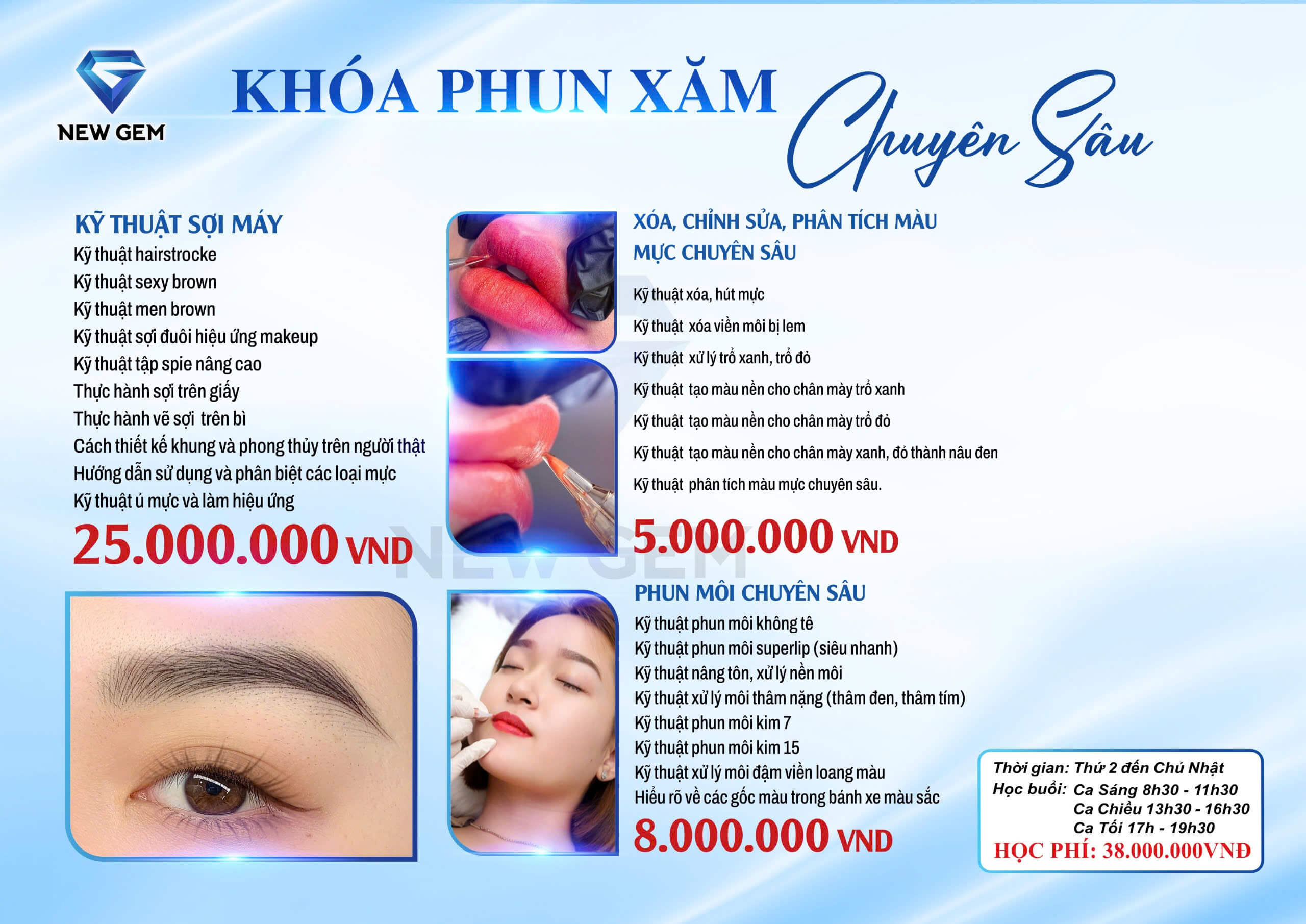 Khóa học Phun Xăm Chuyên Nghiệp 24 Khóa học Phun Xăm Chuyên Nghiệp 24